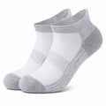 Chaussettes basses 43-46 en maille blanc gris pour sport et quotidien