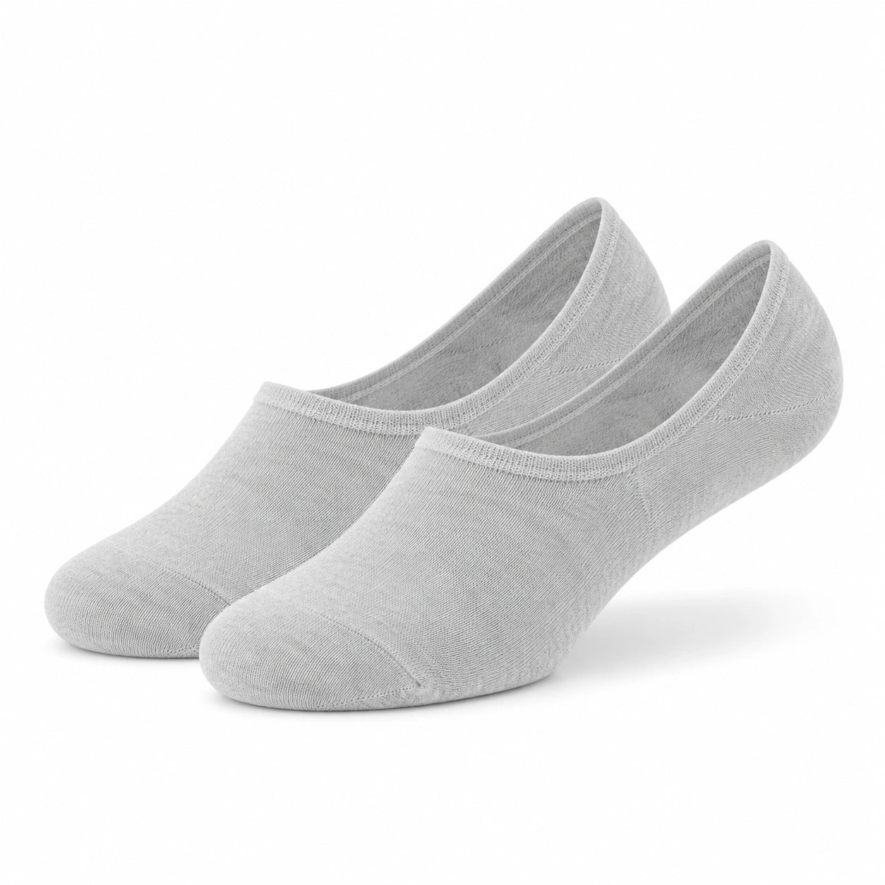 Chaussettes invisibles 39-42 en textile gris pour usage quotidien - style discret