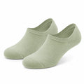Chaussettes invisibles 39-42 en maille vert sauge - légères et respirantes